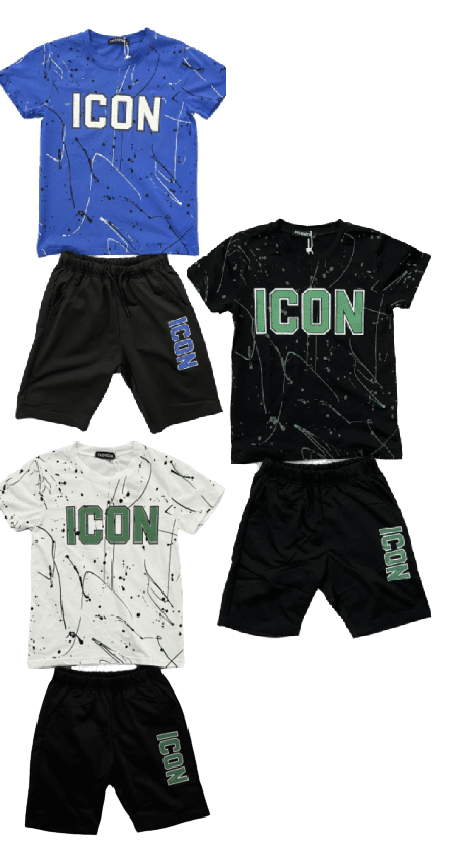 Boys Tshirt & Shorts Sets Icn
