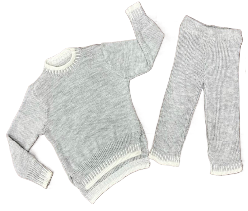 Girls Jumper & Trousers Co-ord Set Striped