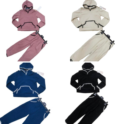 TLC Girls Hooded Tracksuit Co-ord sets