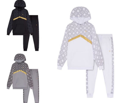 TLC Mens Tracksuit Set Diego Hoodie Joggers Sets Menswear