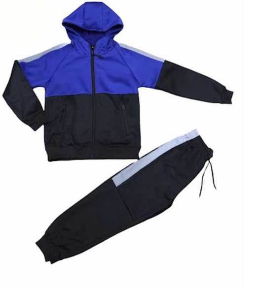 Boys Zip Up Tracksuits With Hood